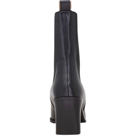 NWT ZARA Ankle Boot Leather Black Size 6 - Picture 2 of 5